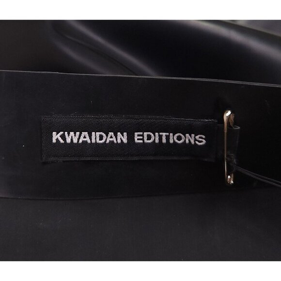 Kwaidan Editions Slit Maxi Skirt Size FR 36 US 4 S Black Rubber $1500 - Picture 13 of 16